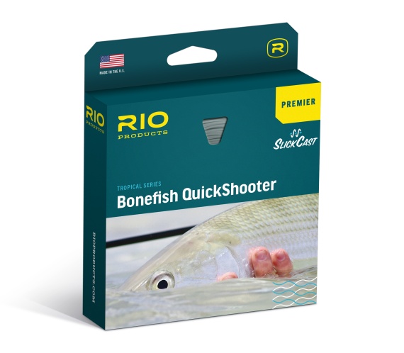 Rio Premier Bonefish QuickShooter WF Float Fly Line - # 5 dans le groupe Lignes de pêche / Lignes de pêche à la mouche / Soies une main l\'adresse Sportfiskeprylar.se (RP19635)