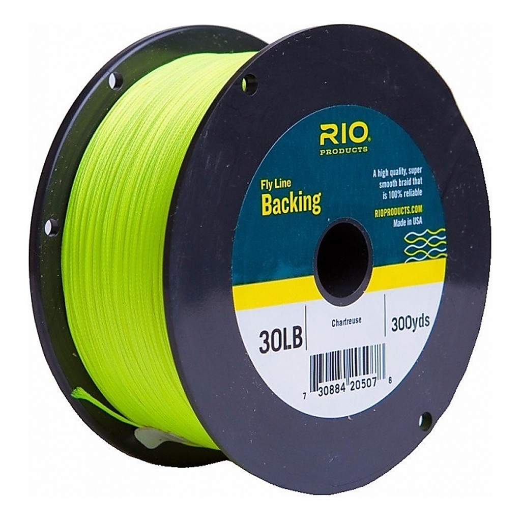 RIO Flyline Backing 30lb 300yds Chartreuse dans le groupe Lignes de pêche / Lignes de pêche à la mouche / Backing l\'adresse Sportfiskeprylar.se (RP20507)
