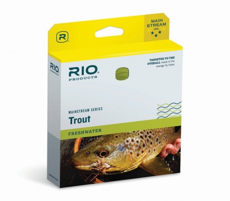 RIO Mainstream Sinktip Brown/Lemon Green dans le groupe Lignes de pêche / Lignes de pêche à la mouche / Soies une main l\'adresse Sportfiskeprylar.se (RP20831r)