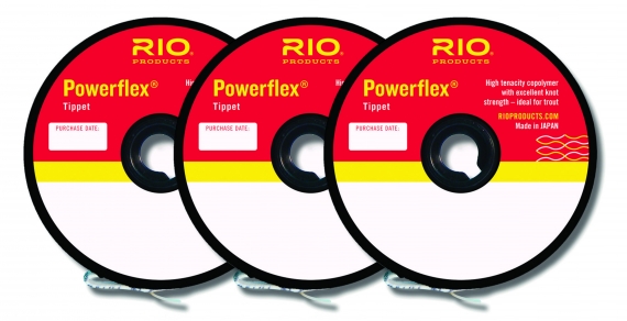 RIO Powerflex Tippet 3-Pack dans le groupe Hameçons et terminal tackle / Leaders et Bas de ligne / Bas de ligne / Bas de ligne mouche l\'adresse Sportfiskeprylar.se (RP22076r)