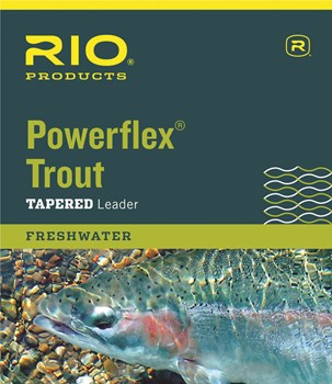 RIO Powerflex Troutleader 9ft, 7X 0,10mm/1,1kg dans le groupe Hameçons et terminal tackle / Leaders et Bas de ligne l\'adresse Sportfiskeprylar.se (RP51147)