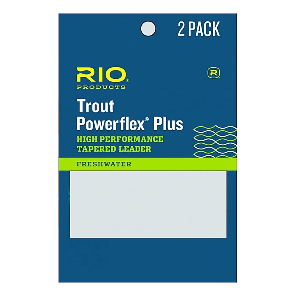 RIO PowerflexPlus Leader 9ft 7X 0,10mm/1,3kg 2-pack dans le groupe Hameçons et terminal tackle / Leaders et Bas de ligne l\'adresse Sportfiskeprylar.se (RP54408)