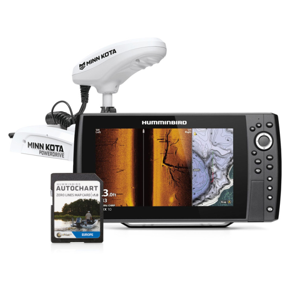 Minn Kota OBN RT PowerDrive 55 Helix 10 dans le groupe Électronique marine et bateau / Packs marine multifonction l\'adresse Sportfiskeprylar.se (RPD55-H10)