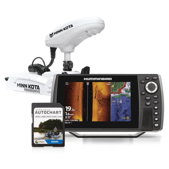 Minn Kota OBN RT PowerDrive 55 Helix 7 dans le groupe Électronique marine et bateau / Packs marine multifonction l\'adresse Sportfiskeprylar.se (RPD55-H7)