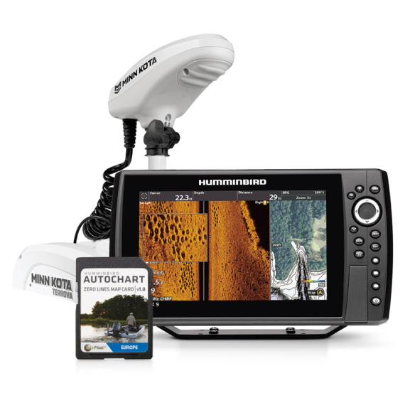 Minn Kota OBN RT Terrova 55 Helix 9 dans le groupe Électronique marine et bateau / Packs marine multifonction l\'adresse Sportfiskeprylar.se (RT55-H9)