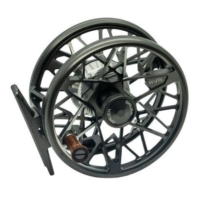 Bauer RVR Charcoal/Silver/Anodize Fly Reel dans le groupe Moulinet de pêche / Moulinets mouche et bobines suplémentaires / Moulinets de pêche à la mouche l\'adresse Sportfiskeprylar.se (RVR-C-23-REELr)