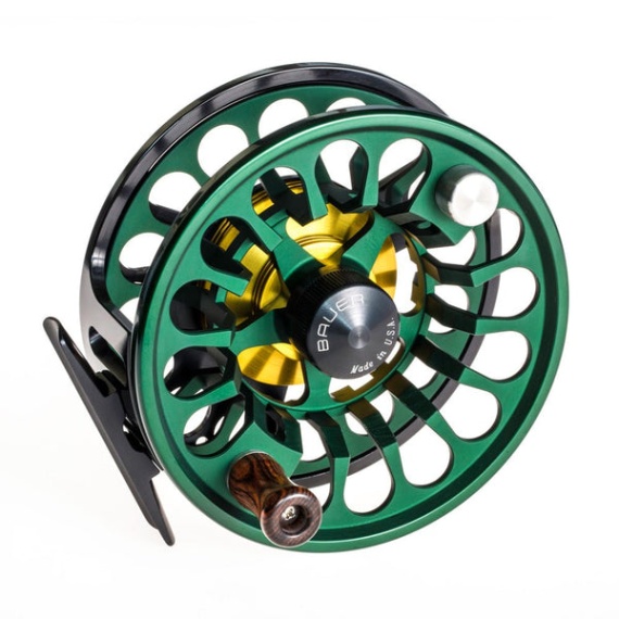 Bauer RX Dark Green Fly Reel dans le groupe Moulinet de pêche / Moulinets mouche et bobines suplémentaires / Moulinets de pêche à la mouche l\'adresse Sportfiskeprylar.se (RX1-G-GRNr)