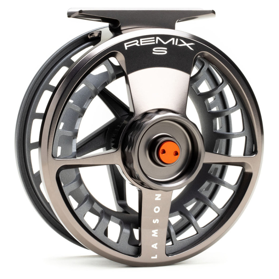 Lamson Remix S-Series Fly Reel Smoke dans le groupe Moulinet de pêche / Moulinets mouche et bobines suplémentaires / Moulinets de pêche à la mouche l\'adresse Sportfiskeprylar.se (RXS-3plusREEL-SMOKEr)