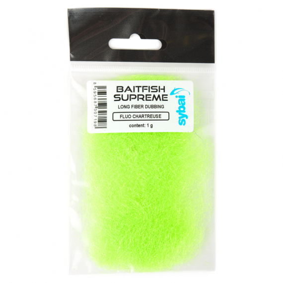 Baitfish Supreme - Fluo Chartreuse dans le groupe Hameçons et terminal tackle / Fabrication mouche / Matériel de montage de mouches / Dubbing l\'adresse Sportfiskeprylar.se (S-273017)