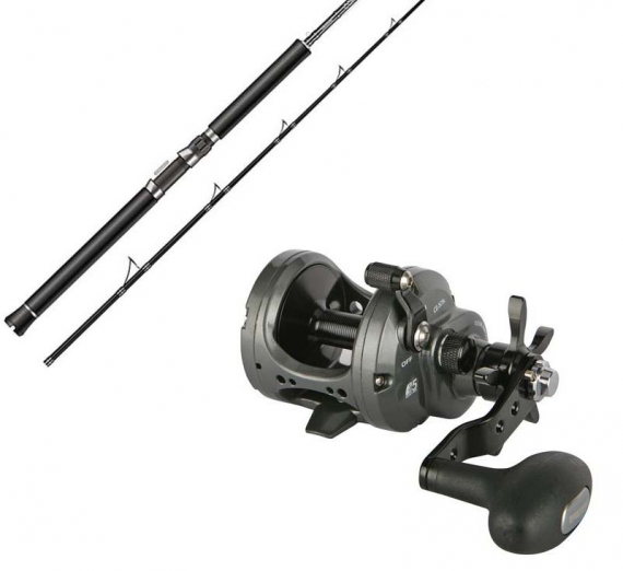 Okuma Cortez Black Havsfiske Combos dans le groupe Techniques de pêche / Materiel de peche en mer / Kits de pêche en mer l\'adresse Sportfiskeprylar.se (SA000061)