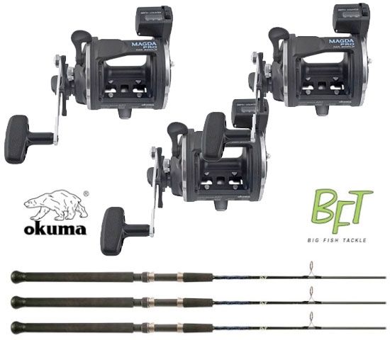 Okuma Magda & BFT ismetecombo 3-pack dans le groupe Combos / Kits pêche sous glace l\'adresse Sportfiskeprylar.se (SA000079)