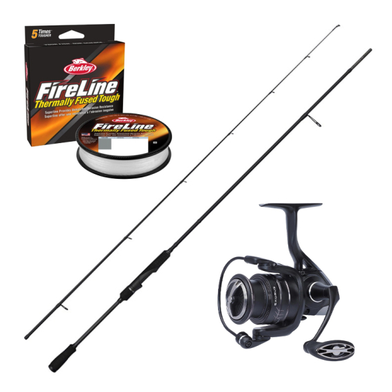 Savage Gear Tactical Light Game Spinning Combo - 221cm, 7\'3\'\' 5-18g dans le groupe Kit de pêche / Combos spinning / Ensemble Spinning Perche l\'adresse Sportfiskeprylar.se (SAVAGEGEARTACTLIGHGAMSET)