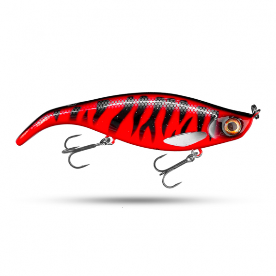 Scout Lip 14cm, 57g, Slow Sink - Red tiger dans le groupe Techniques de pêche / Peche carnassier l\'adresse Sportfiskeprylar.se (SCLIPSS140-22)