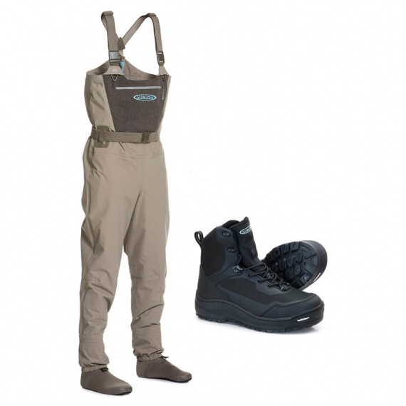 Vision Scout 2.0 Strip Vadarpaket dans le groupe Habits et chaussures / Waders et équipement de wading / Kits wading l\'adresse Sportfiskeprylar.se (SCOUT20STRIPMUSTA)