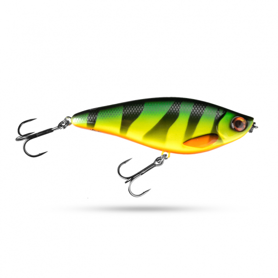 Scout Swimmer 12,5cm 67g Slow Sink - Fire tiger dans le groupe Leurre de la peche / Swimbaits / Swimbaits durs l\'adresse Sportfiskeprylar.se (SCSWSS125-18)