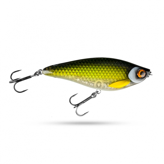 Scout Swimmer 140mm 105g Slow Sink - Grime Flash dans le groupe Leurre de la peche / Swimbaits / Swimbaits durs l\'adresse Sportfiskeprylar.se (SCSWSS14-13)