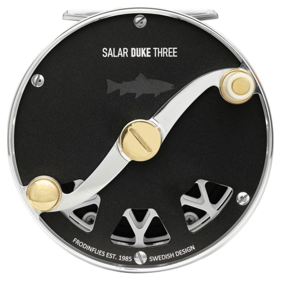 Frödin Salar Duke Reel Matte Black dans le groupe Moulinet de pêche / Moulinets mouche et bobines suplémentaires / Moulinets de pêche à la mouche l\'adresse Sportfiskeprylar.se (SDKMB-01r)