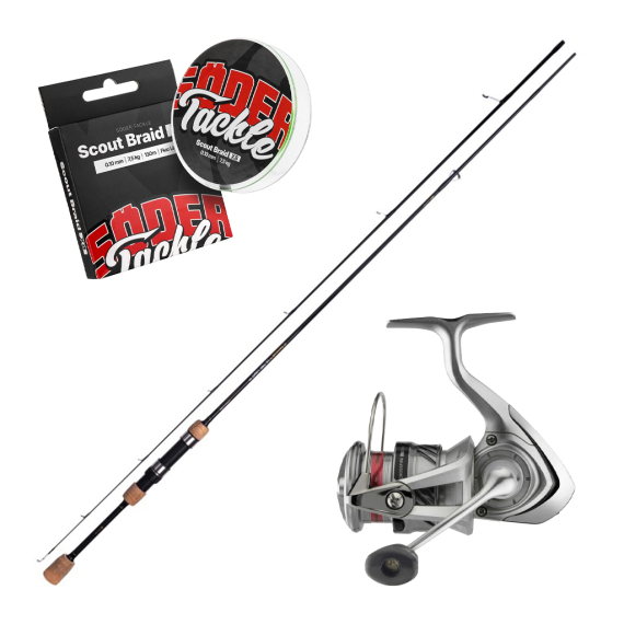 Mikado Sensual N.G. Ultra Light Spin 235cm 7\'8\'\' 2-14g Combo dans le groupe Ensembles de pêche / Ensembles spinning / Ensemble Spinning Perche l\'adresse Sportfiskeprylar.se (SENSUALLIGHTCROSSFIRE)