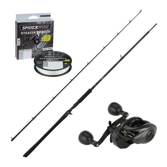 Savage Gear Alpha SG2 Monster 8\'5\'\' 70-150g & Abu Garcia Beast Combo dans le groupe Kit de pêche / Ensemble casting / Ensemble Baitcaster Brochet l\'adresse Sportfiskeprylar.se (SG2MONSTERBEASTCOMBO)