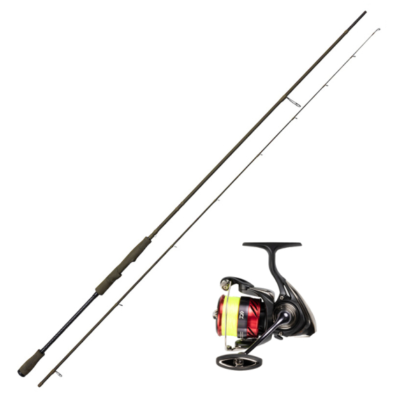 Savage Gear SG4 Ninja 2000 Set dans le groupe Kit de pêche / Combos spinning / Ensemble Spinning Perche l\'adresse Sportfiskeprylar.se (SG4NINJASET)
