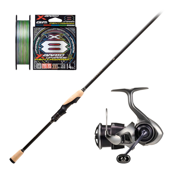 Megabass Levante - F3.1/2-70LVS 2P Shakyhead & Caldia Combo dans le groupe Ensembles de pêche / Ensembles spinning / Ensemble Spinning Perche l\'adresse Sportfiskeprylar.se (SHAKYHEADCOMBO)