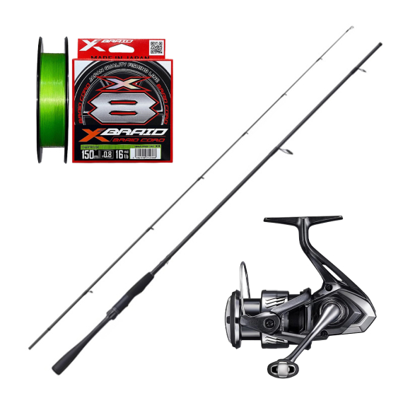 Shimano Zodias & Miravel Spinning Combo - 7\'0\'\'5-15g 2pc dans le groupe Ensembles de pêche / Ensembles spinning / Ensemble Spinning Perche l\'adresse Sportfiskeprylar.se (SHIMANOZODIASMIRAVELSET)