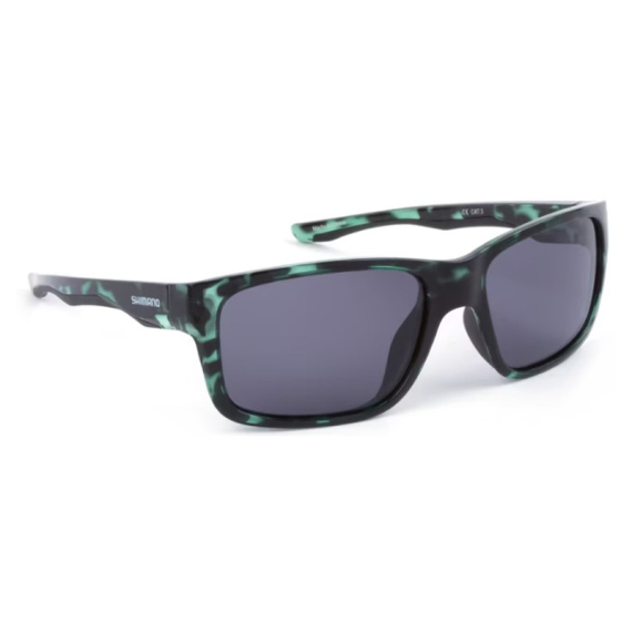 Shimano Eyewear - Dark Green Tortoiseshell & Dark Grey dans le groupe Habits et chaussures / Lunettes / lunette polarisante peche l\'adresse Sportfiskeprylar.se (SHMLKGTSDG)