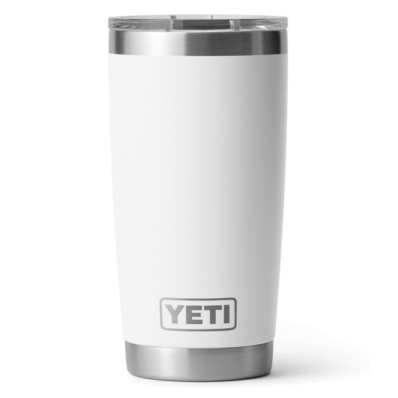 YETI Rambler 20 Oz Tumbler White dans le groupe Loisirs en plein air / Cuisines camping et ustensiles / Thermos / Mugs Thermos l\'adresse Sportfiskeprylar.se (SKU-0305-WHI)