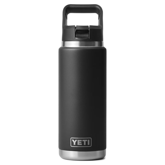Yeti Rambler 26 Oz Straw Bottle - Black dans le groupe Loisirs en plein air / Cuisines camping et ustensiles / Thermos / Mugs Thermos l\'adresse Sportfiskeprylar.se (SKU-0319-BLK)