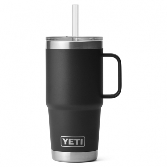 Yeti Rambler 25 Oz Straw Mug - Black dans le groupe Loisirs en plein air / Cuisines camping et ustensiles / Thermos / Mugs Thermos l\'adresse Sportfiskeprylar.se (SKU-0326-BLK)