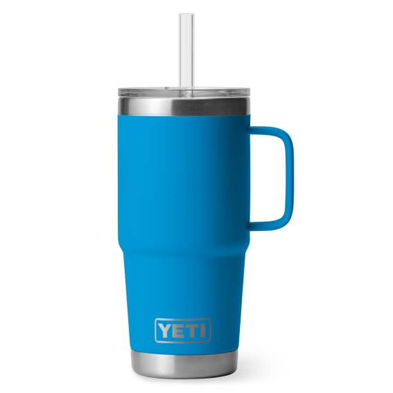 Yeti Rambler 25 Oz Straw Mug - Big Wave Blue dans le groupe Loisirs en plein air / Cuisines camping et ustensiles / Thermos / Mugs Thermos l\'adresse Sportfiskeprylar.se (SKU-0326-S24B)
