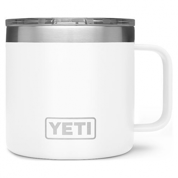 Yeti Rambler 14 Oz Mug - White dans le groupe Loisirs en plein air / Cuisines camping et ustensiles / Thermos / Mugs Thermos l\'adresse Sportfiskeprylar.se (SKU-304-1364)
