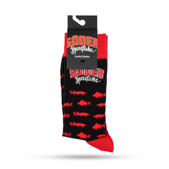 Söder Lucky Socks Cotton Red Tiger 41-46 1-pack dans le groupe Habits et chaussures / Habits / Vêtements chauds et sous vêtements / Chaussettes l\'adresse Sportfiskeprylar.se (SLSRT4146)