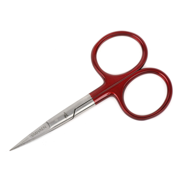 SMHAEN Scissor Straight 4\'\' Tungsten Carbide Red dans le groupe Accessoires de pêche / Pinces et ciseaux / Ciseaux et coupe-fils l\'adresse Sportfiskeprylar.se (SM-112)