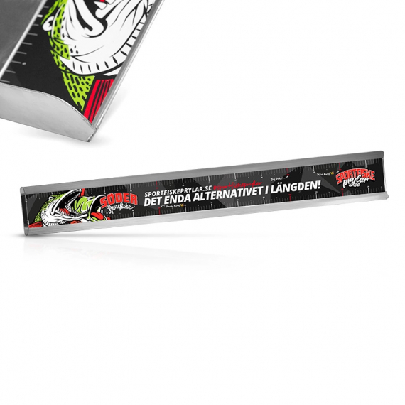 Söder Måttbräda Aluminium 135cm dans le groupe Accessoires de pêche / Outils de mesure l\'adresse Sportfiskeprylar.se (SMBALU135)