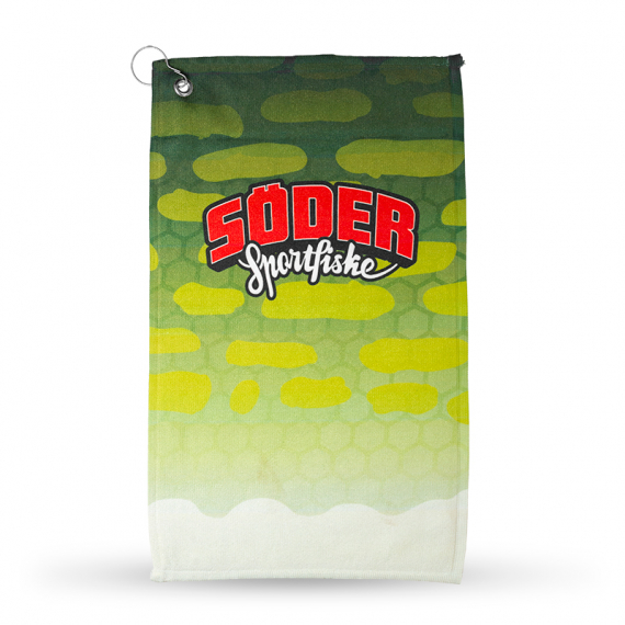 Fiskehandduk Pike - Söder Sportfiske dans le groupe Accessoires de pêche / Serviettes pêche l\'adresse Sportfiskeprylar.se (SODERTOWELG)