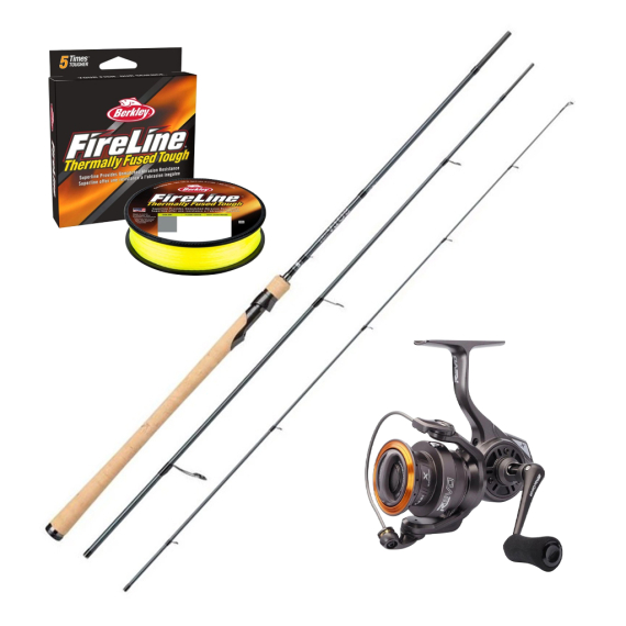 Abu Garcia Sölv AG2 Setrout Spinning Combo dans le groupe Ensembles de pêche / Ensembles spinning / Ensemble Spinning Truite de Mer l\'adresse Sportfiskeprylar.se (SOLVAG2SEATROUTSET)