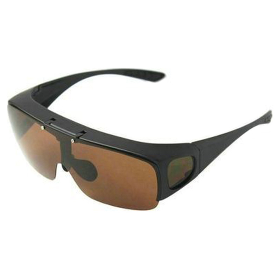 Spoon Fitover Flip-Up - Brown dans le groupe Habits et chaussures / Lunettes / lunette polarisante peche l\'adresse Sportfiskeprylar.se (SPEFLU02)