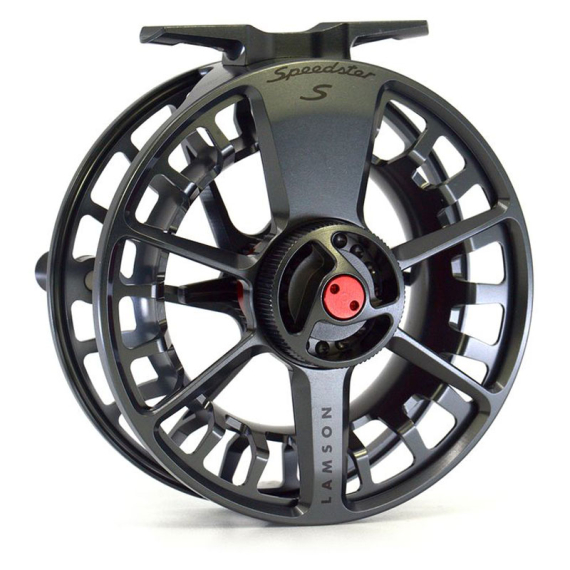 Lamson Speedster S-Series Fly Reel Dark Smoke dans le groupe Moulinet de pêche / Moulinets mouche et bobines suplémentaires / Moulinets de pêche à la mouche l\'adresse Sportfiskeprylar.se (SPS-3PLUSREEL-DRKSMKr)