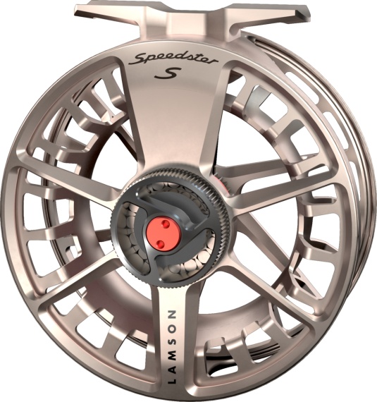 Lamson Speedster S-Series Fly Reel Ember dans le groupe Moulinet de pêche / Moulinets mouche et bobines suplémentaires / Moulinets de pêche à la mouche l\'adresse Sportfiskeprylar.se (SPS-3PLUSREEL-EMBERr)