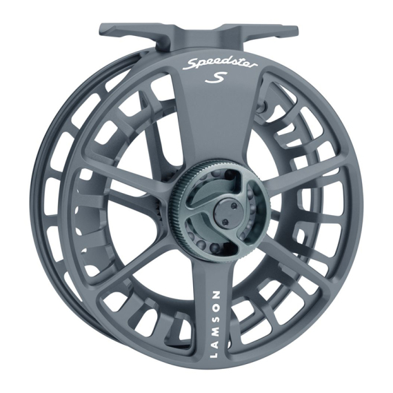 Lamson Speedster S Battleship dans le groupe Moulinet de pêche / Moulinets mouche et bobines suplémentaires / Moulinets mouche l\'adresse Sportfiskeprylar.se (SPS-3plusREEL-BATLSHPr)