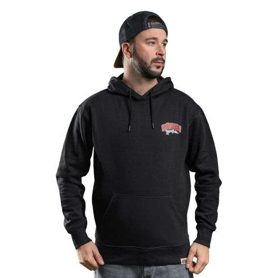 Söder Sportfiske Hoodie Black dans le groupe Habits et chaussures / Habits / Sweats / Hoodies l\'adresse Sportfiskeprylar.se (SS30003Sr)