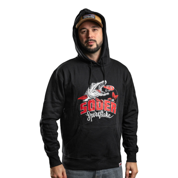 Söder Sportfiske Hoodie Last Cast Black dans le groupe Habits et chaussures / Habits / Sweats / Hoodies l\'adresse Sportfiskeprylar.se (SS30005Sr)