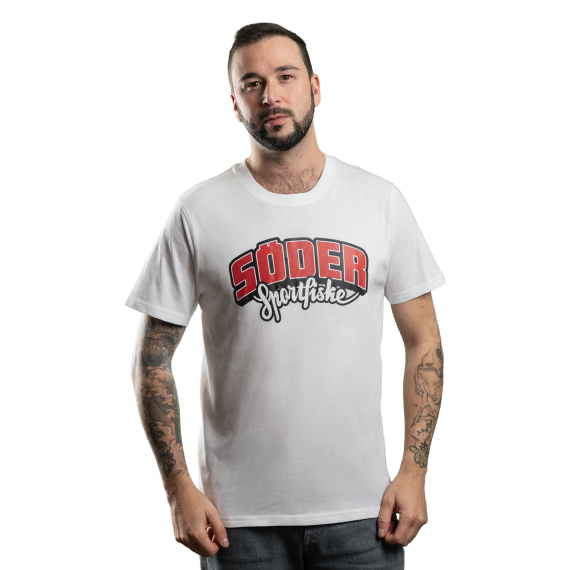 Söder Sportfiske T-shirt White dans le groupe Habits et chaussures / Habits / T-shirts l\'adresse Sportfiskeprylar.se (SS30006Sr)