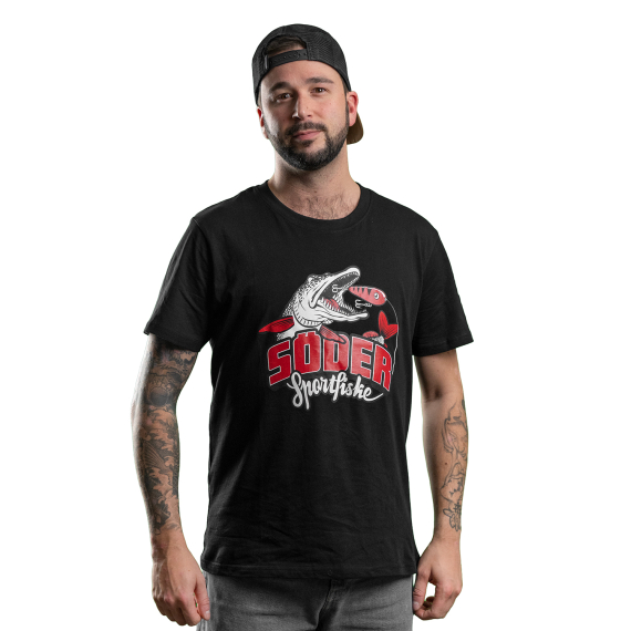 Söder Sportfiske T-Shirt Last Cast Black dans le groupe Habits et chaussures / Habits / T-shirts l\'adresse Sportfiskeprylar.se (SS30008Sr)