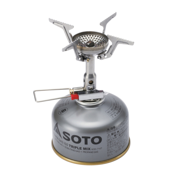 Soto Gasbrännare Amicus dans le groupe Loisirs en plein air / Cuisines camping et ustensiles / Cuisines et brûleurs camping / Cuisines gaz l\'adresse Sportfiskeprylar.se (SSOD-1NVE)