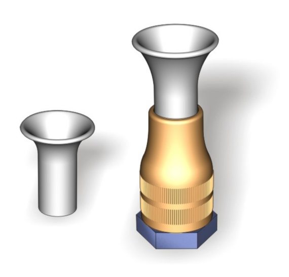 Stonfo Hair Stacker dans le groupe Hameçons et terminal tackle / Fabrication mouche / Outils fabrication mouche / Stackers l\'adresse Sportfiskeprylar.se (ST-470)