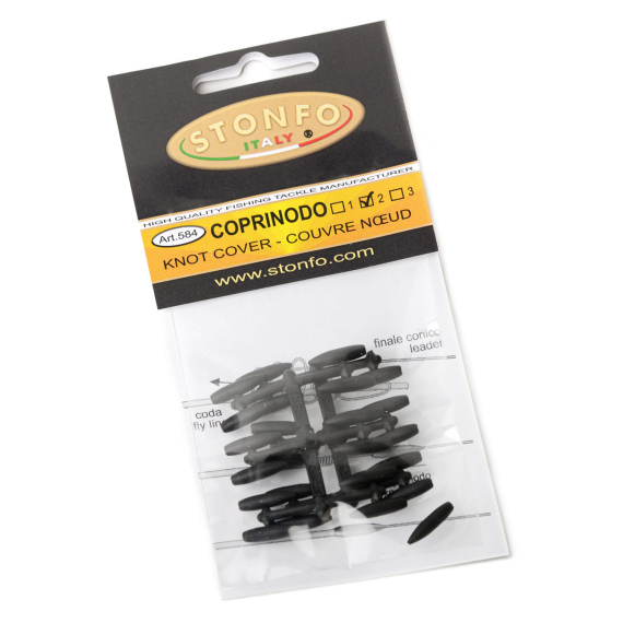 Knot Cover #2 - Black dans le groupe Lignes de pêche / Lignes de pêche à la mouche / Accessoires soie l\'adresse Sportfiskeprylar.se (ST-584-2B)