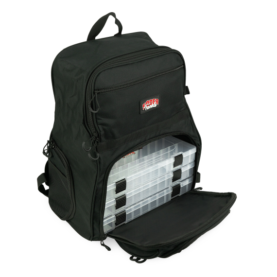 Söder Tackle Fishing Backpack (incl. 3pcs Regular Lure Box) dans le groupe Stockage / Sacs à dos / Sac à dos pêche l\'adresse Sportfiskeprylar.se (ST-BAG001)