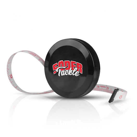 Söder Tackle Measure Tape 150cm Black dans le groupe Accessoires de pêche / Outils de mesure l\'adresse Sportfiskeprylar.se (ST-MT150-B)